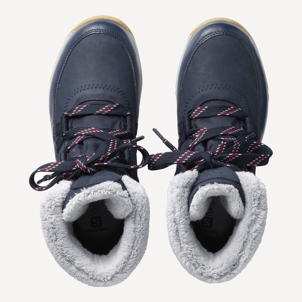 Ботинки зимние HEIKA LTR CS WP W (RU 37 UK 5 USw 6.5 СМ 23; Navy blazer/Beet red)